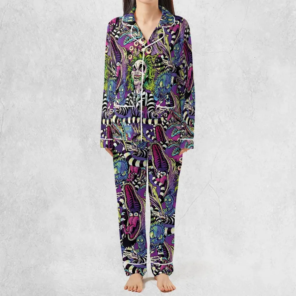 Stay Spooky Beetlejuice Pajamas Set - 3