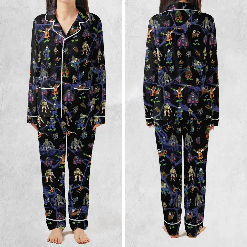 TMNT Universal Monsters And Sewer Slasher Toys Pajamas Set - 2