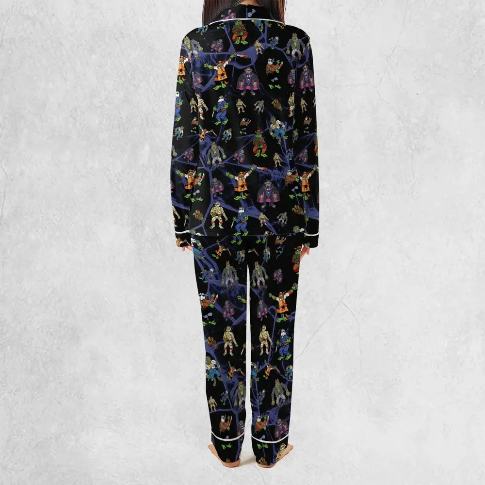 TMNT Universal Monsters And Sewer Slasher Toys Pajamas Set - 4
