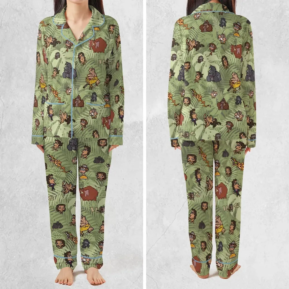 Tarzan Characters Pajamas Set - 2