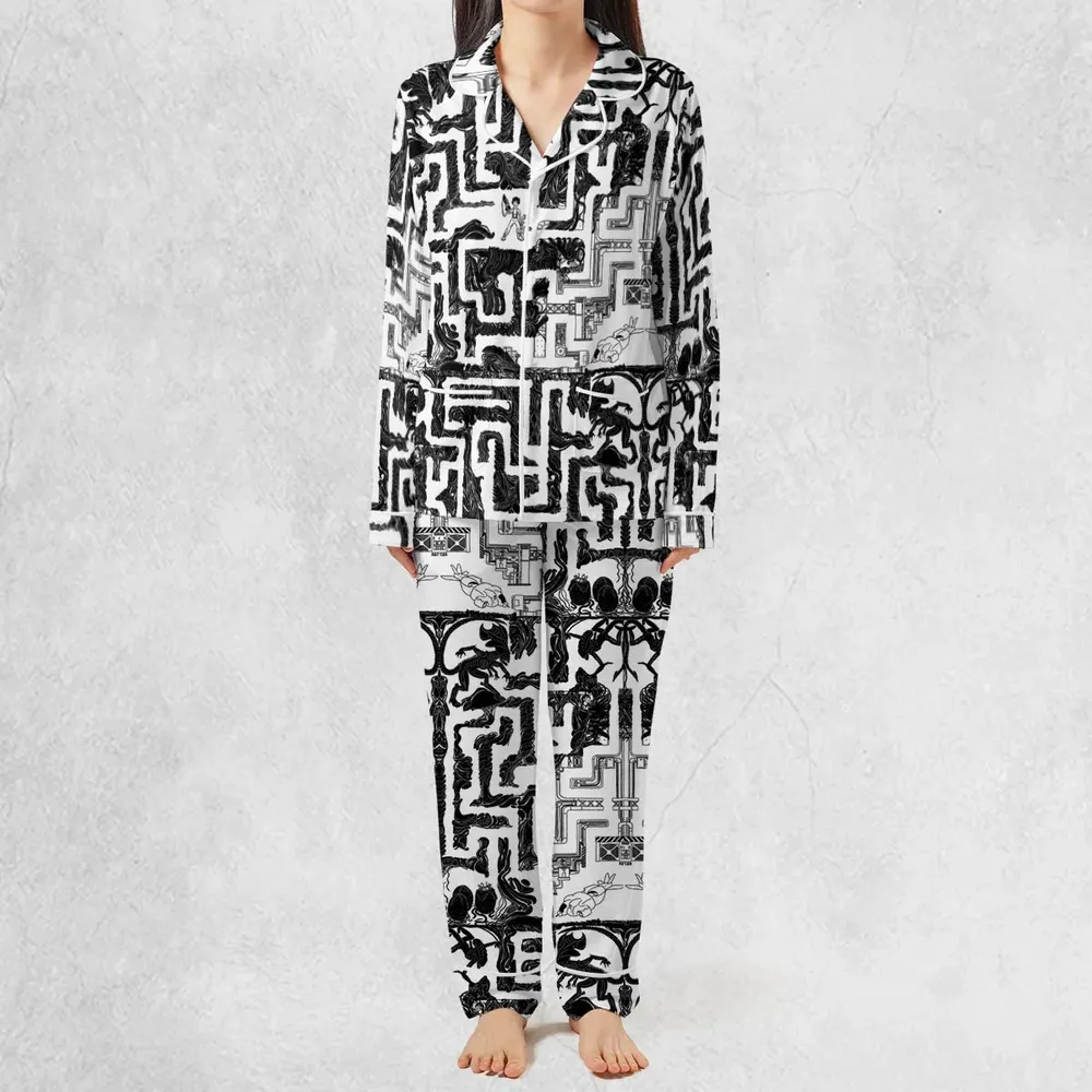 Xenomorph Alien Maze Pajamas Set - 3