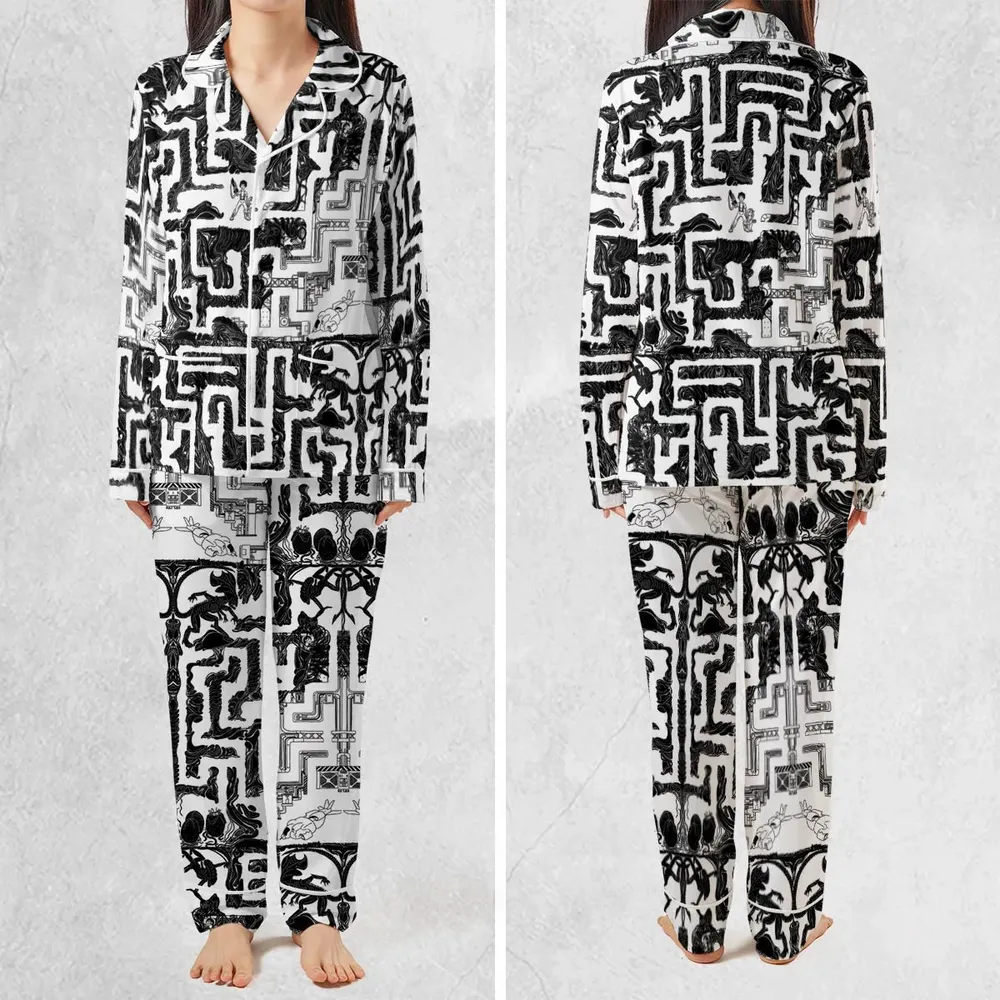 Xenomorph Alien Maze Pajamas Set - 2