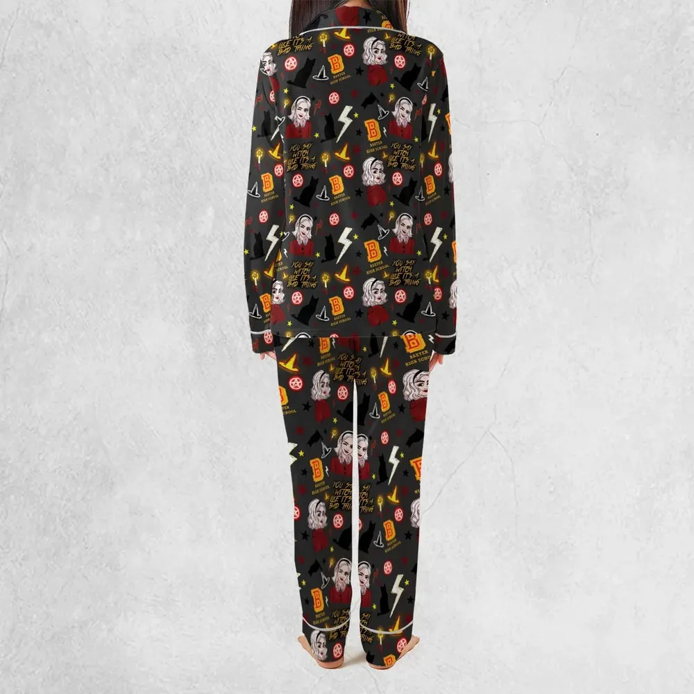 Chilling Adventures Pajamas Set - 4