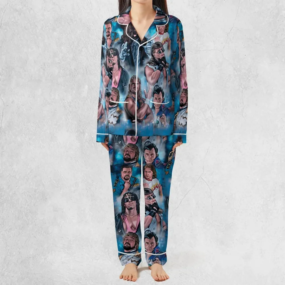 90s Wrestlers Pajamas Set - 3