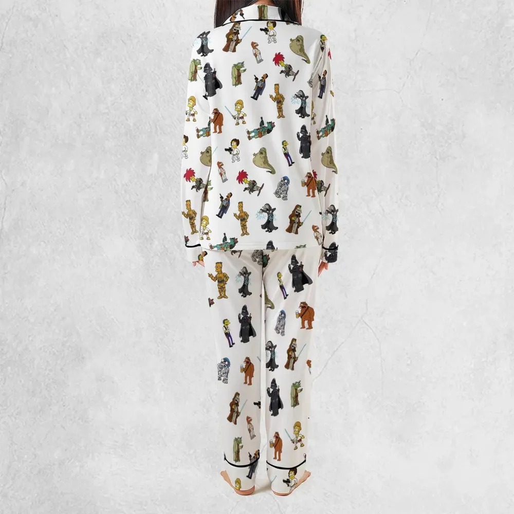 Simpsons Star Wars Mashup Pajamas Set - 4