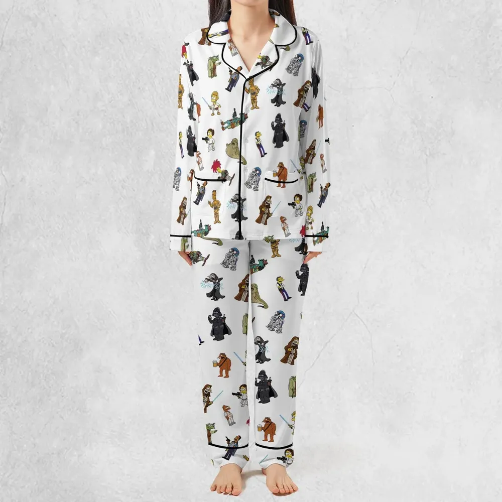 Simpsons Star Wars Mashup Pajamas Set - 3