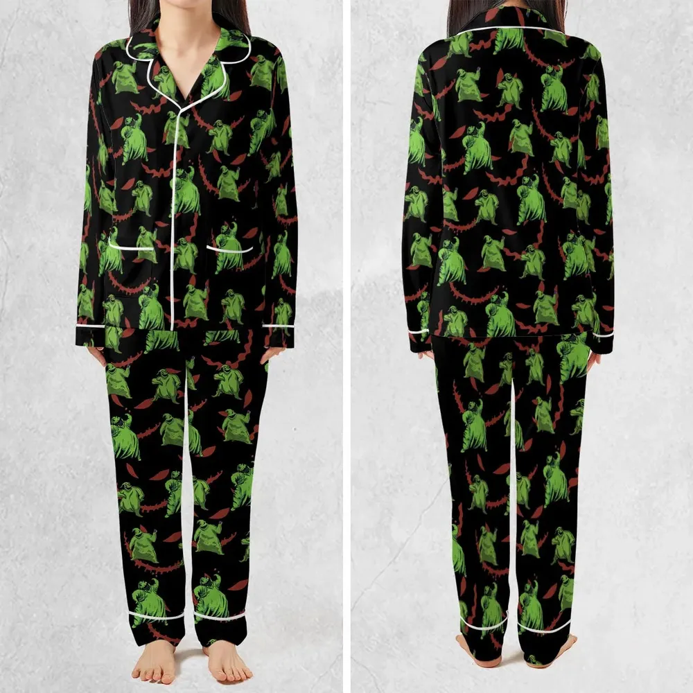 Oogie Boogie Pattern Pajamas Set - 2