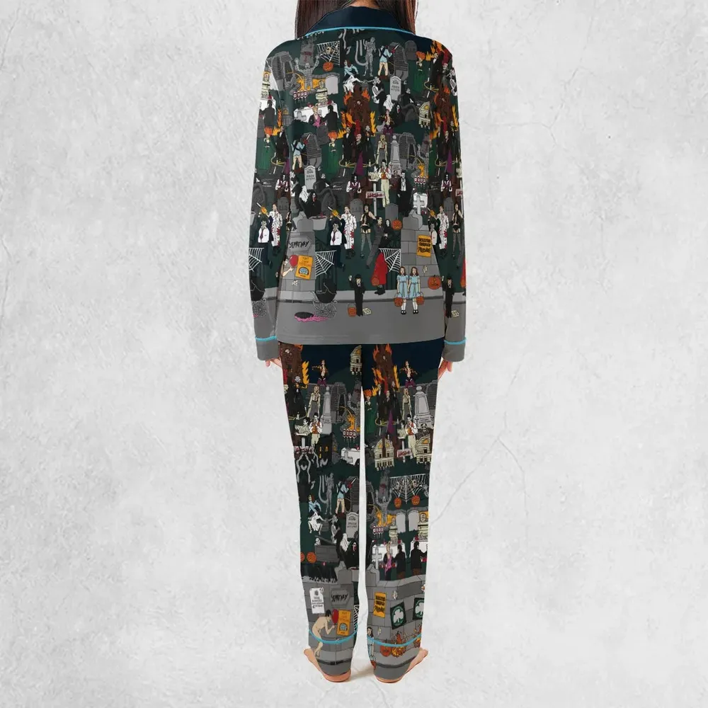 Horror Street Pajamas Set - 4