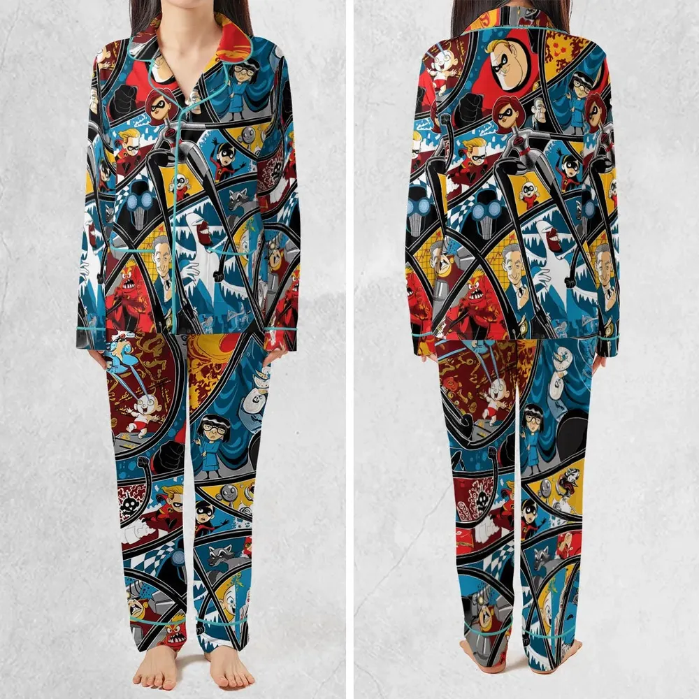 The Incredibles cartoon Pajamas Set - 2
