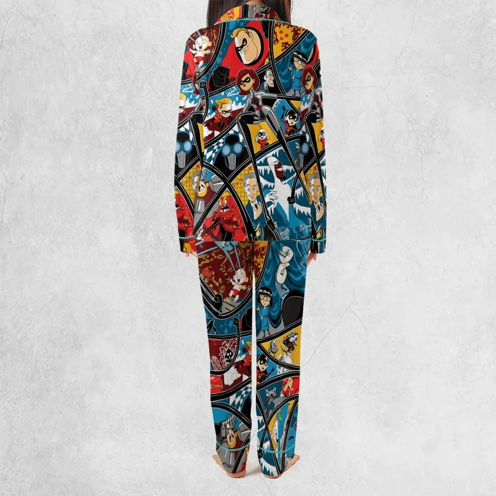 The Incredibles cartoon Pajamas Set - 4