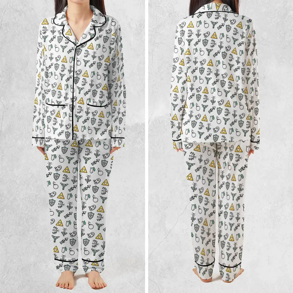 The Zelda Pixel Style Pajamas Set - 2
