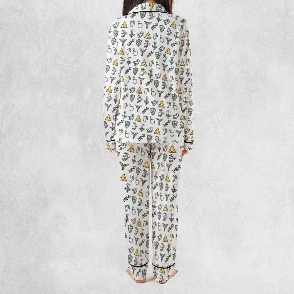 The Zelda Pixel Style Pajamas Set - 4
