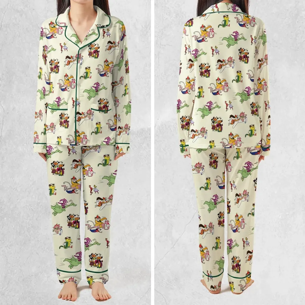 NBC Vintage Cartoon Pajamas Set - 2