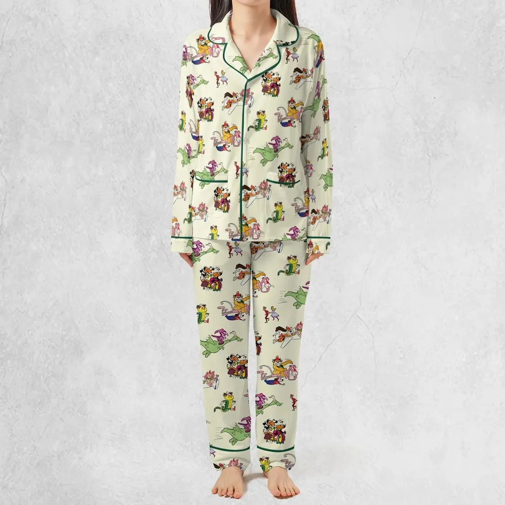 NBC Vintage Cartoon Pajamas Set - 3