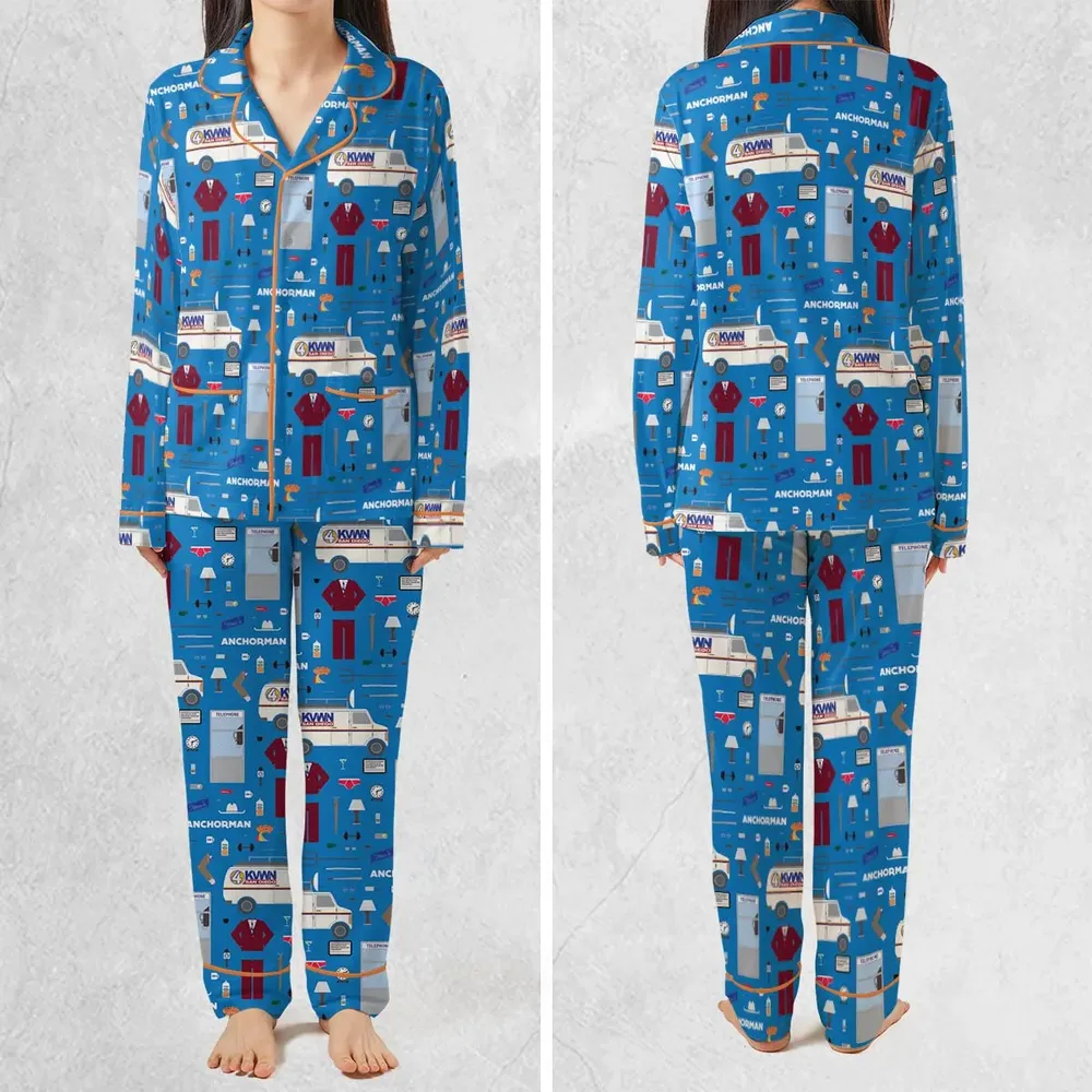 Anchor Chic Anchorman Pajamas Set - 2