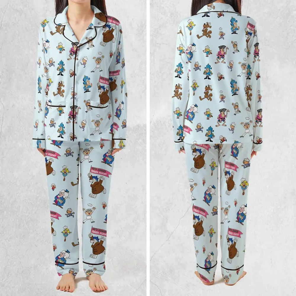 Cereal Cap'n Crunch Characters Pajamas Set - 2
