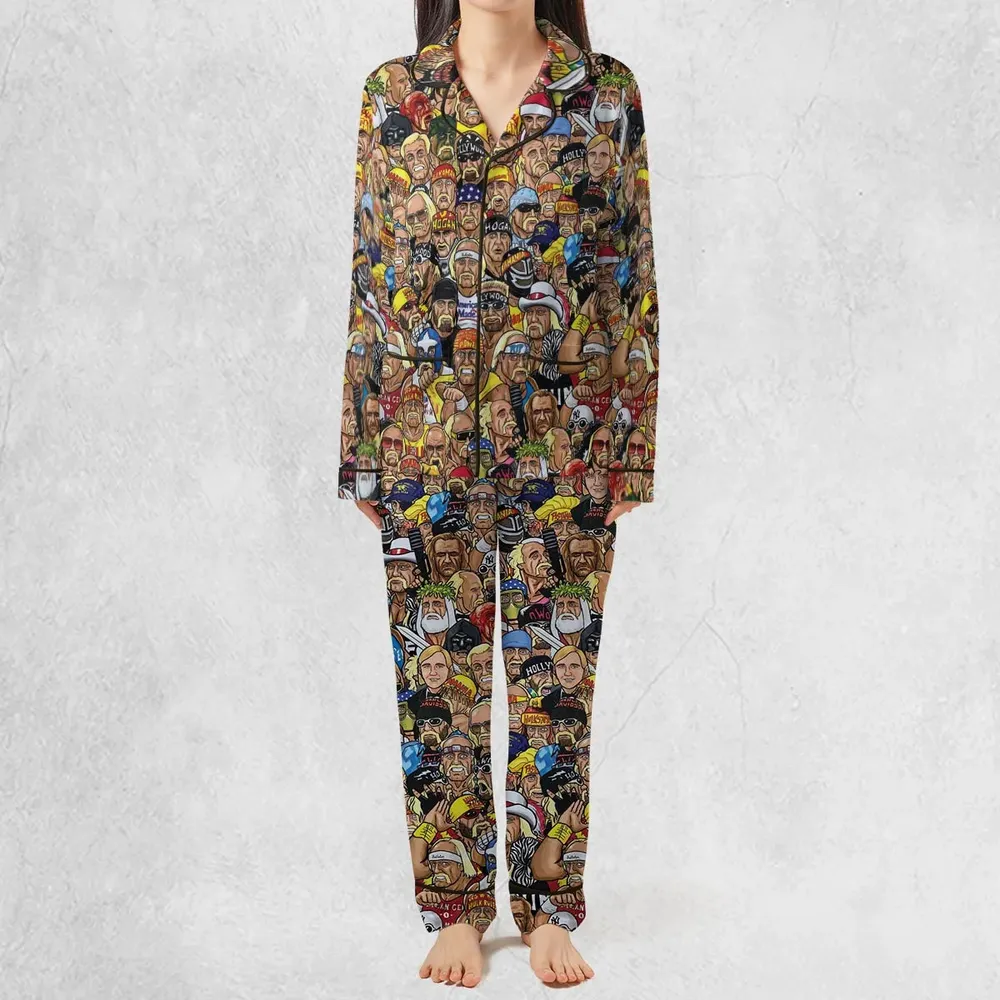 Classic Wrestlers Pajamas Set - 3