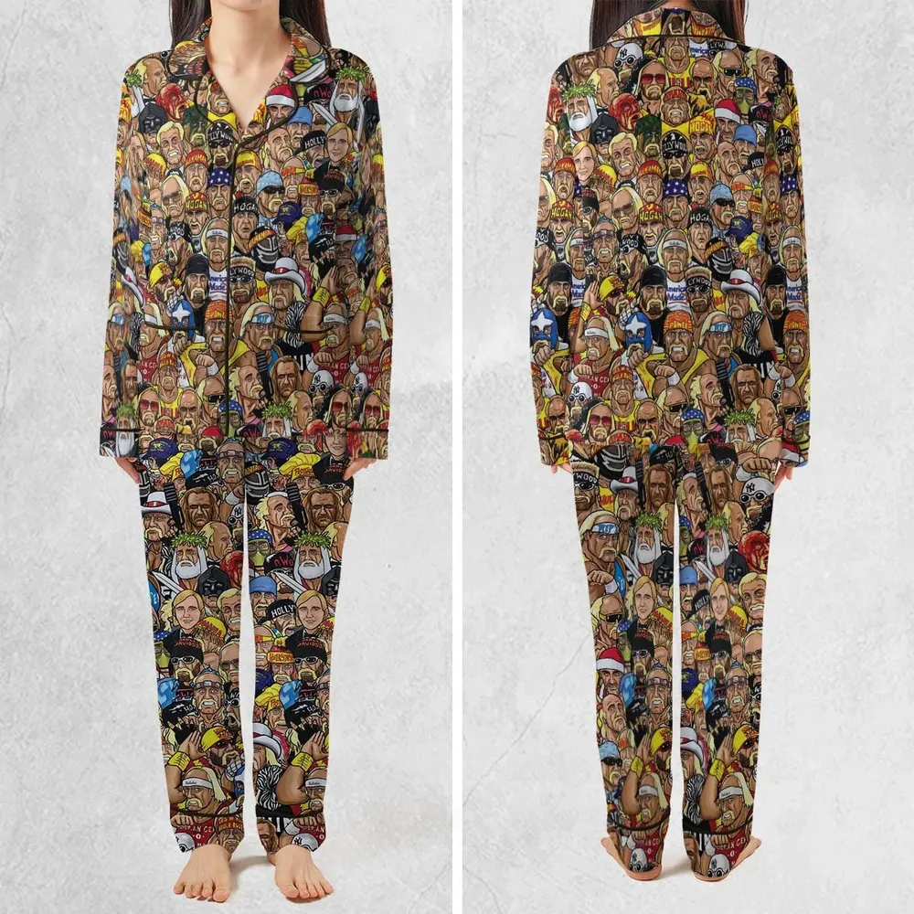 Classic Wrestlers Pajamas Set - 2