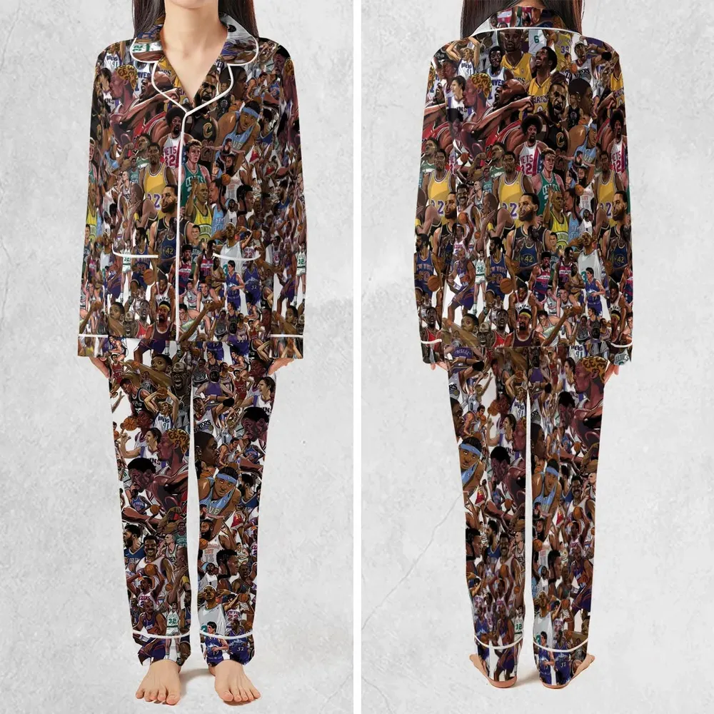 Basketball Superstars Pajamas Set - 2