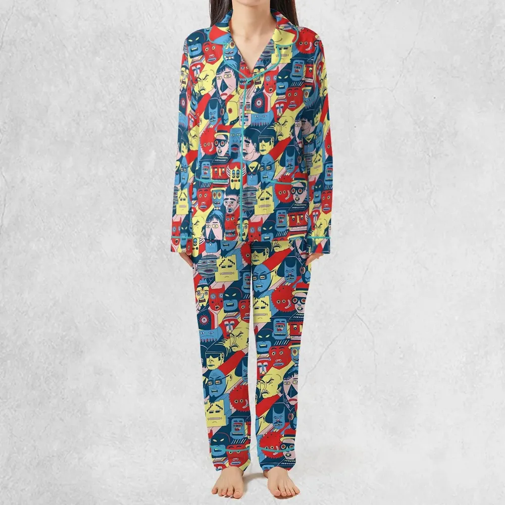 Trash Monsters Adult Swim Pajamas Set - 3