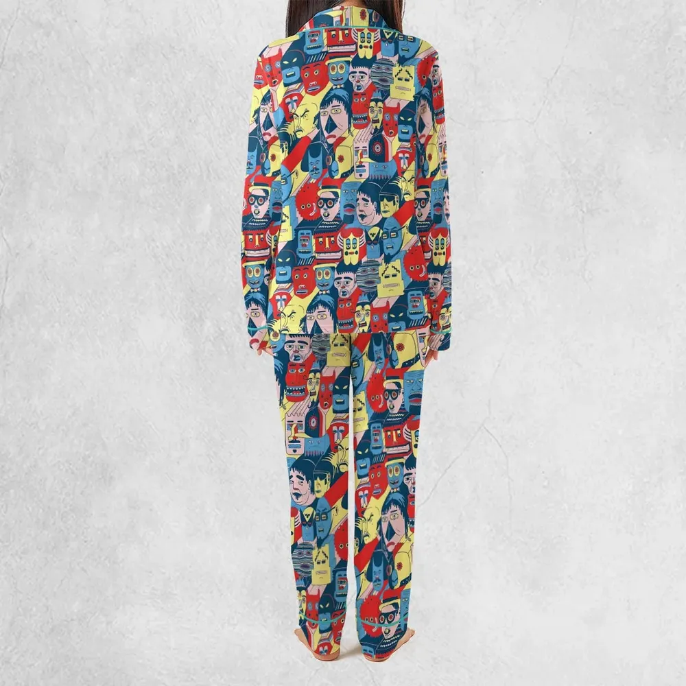 Trash Monsters Adult Swim Pajamas Set - 4