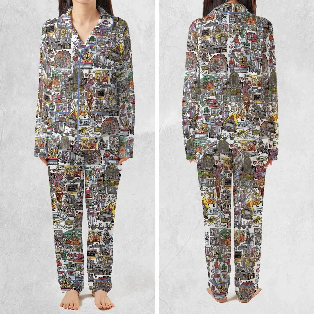 Back To Style Back To The Future Pajamas Set - 2