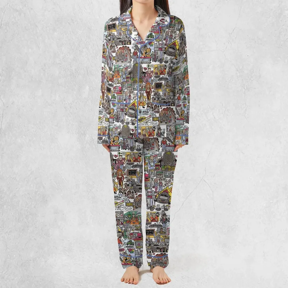 Back To Style Back To The Future Pajamas Set - 3