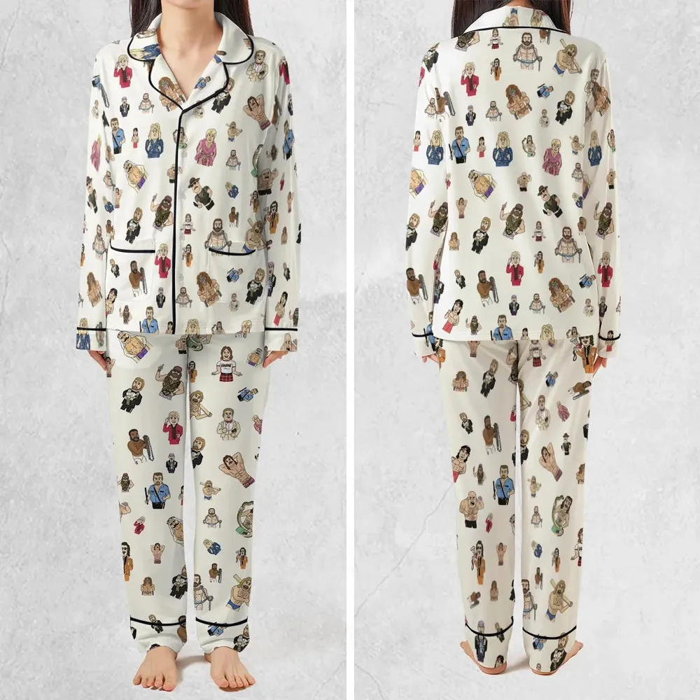 Old School Pro Wrestling Pajamas Set - 2
