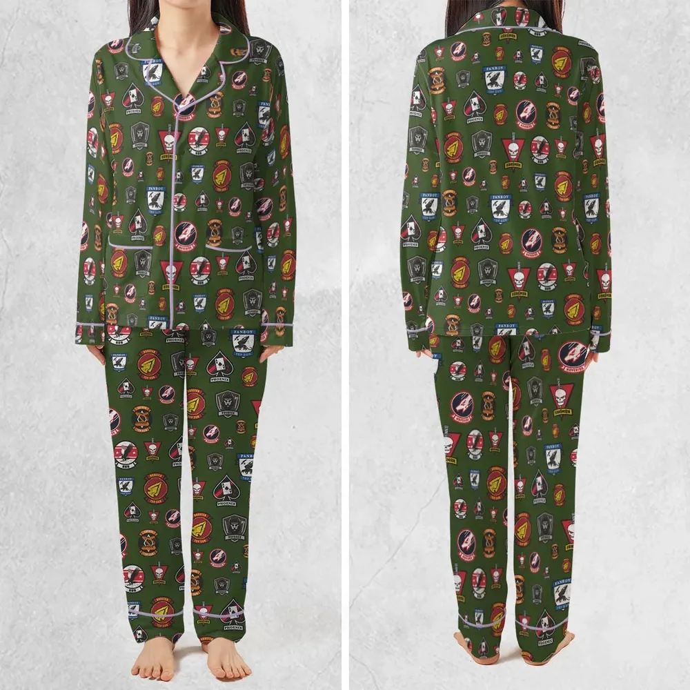 Top Gun Badge Pajamas Set - 2