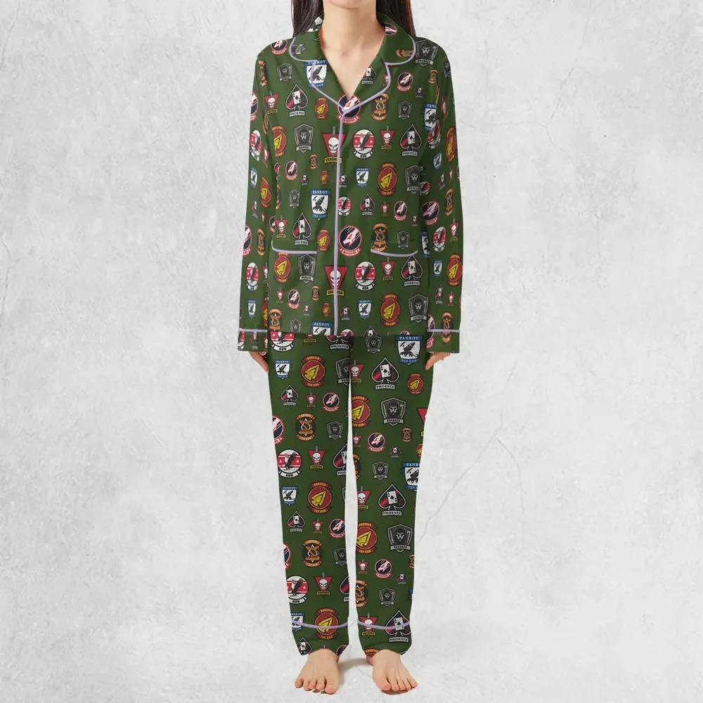 Top Gun Badge Pajamas Set - 3