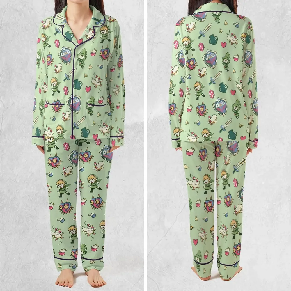 Let's Roll Link The Legend of Zelda Pajamas Set - 2