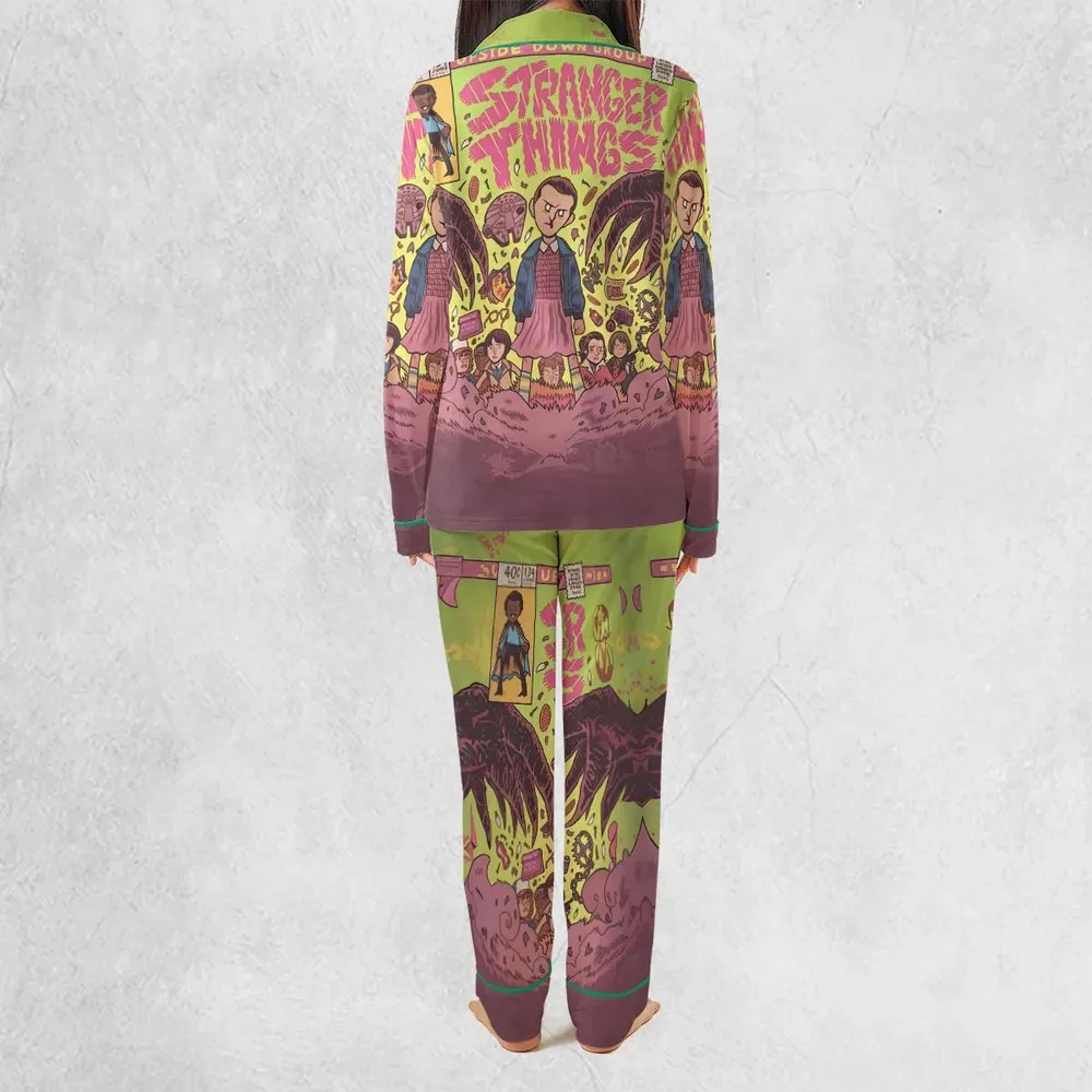 Into The Unknown Stranger Things Pajamas Set - 4