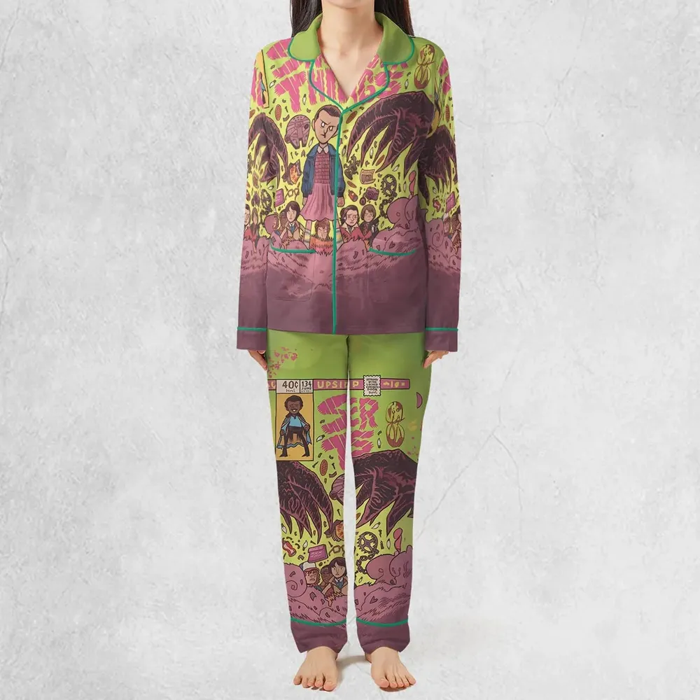 Into The Unknown Stranger Things Pajamas Set - 3