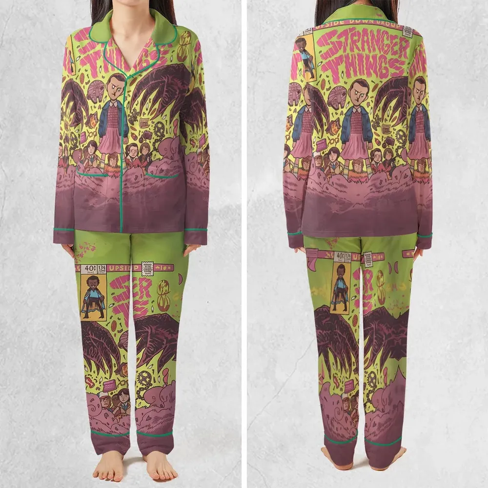 Into The Unknown Stranger Things Pajamas Set - 2