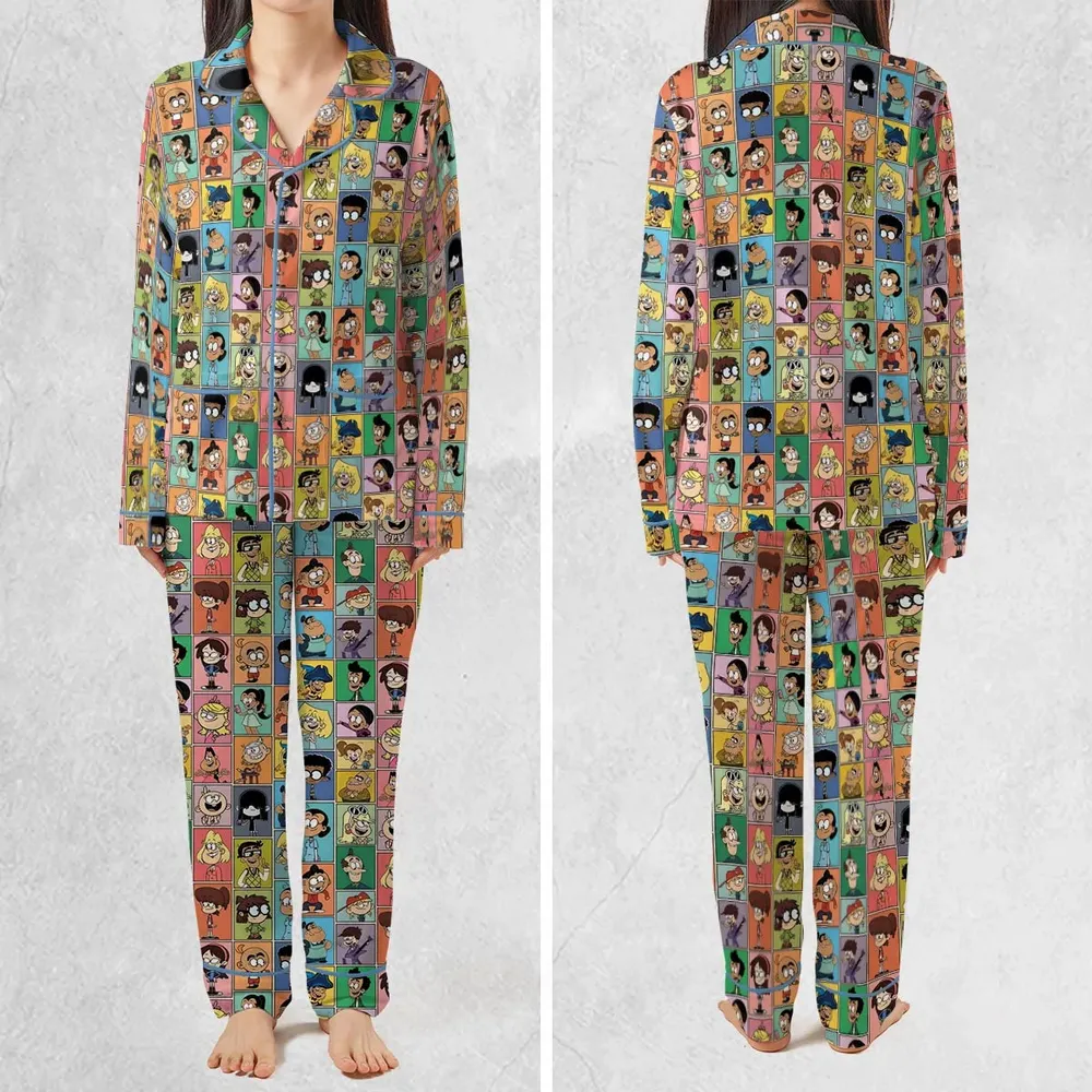 The Loud House Patterns Pajamas Set - 2