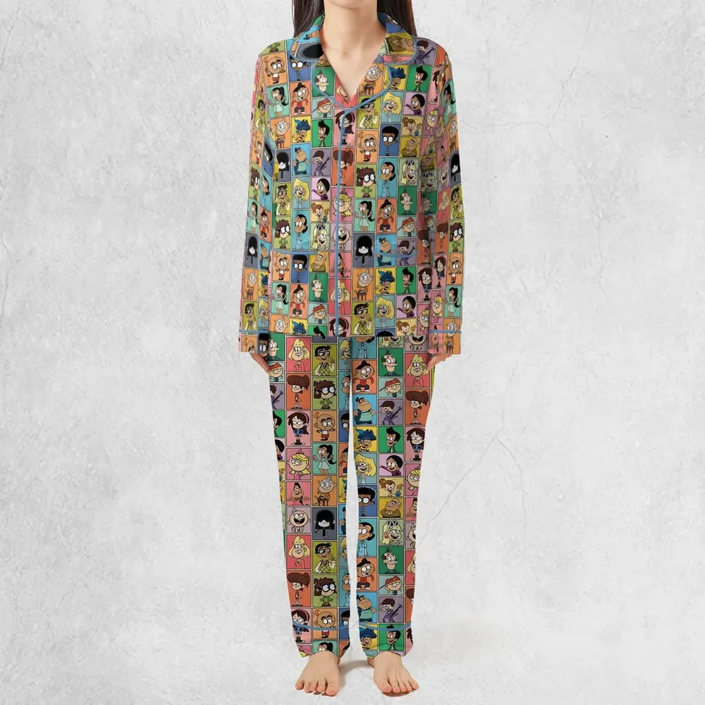 The Loud House Patterns Pajamas Set - 3