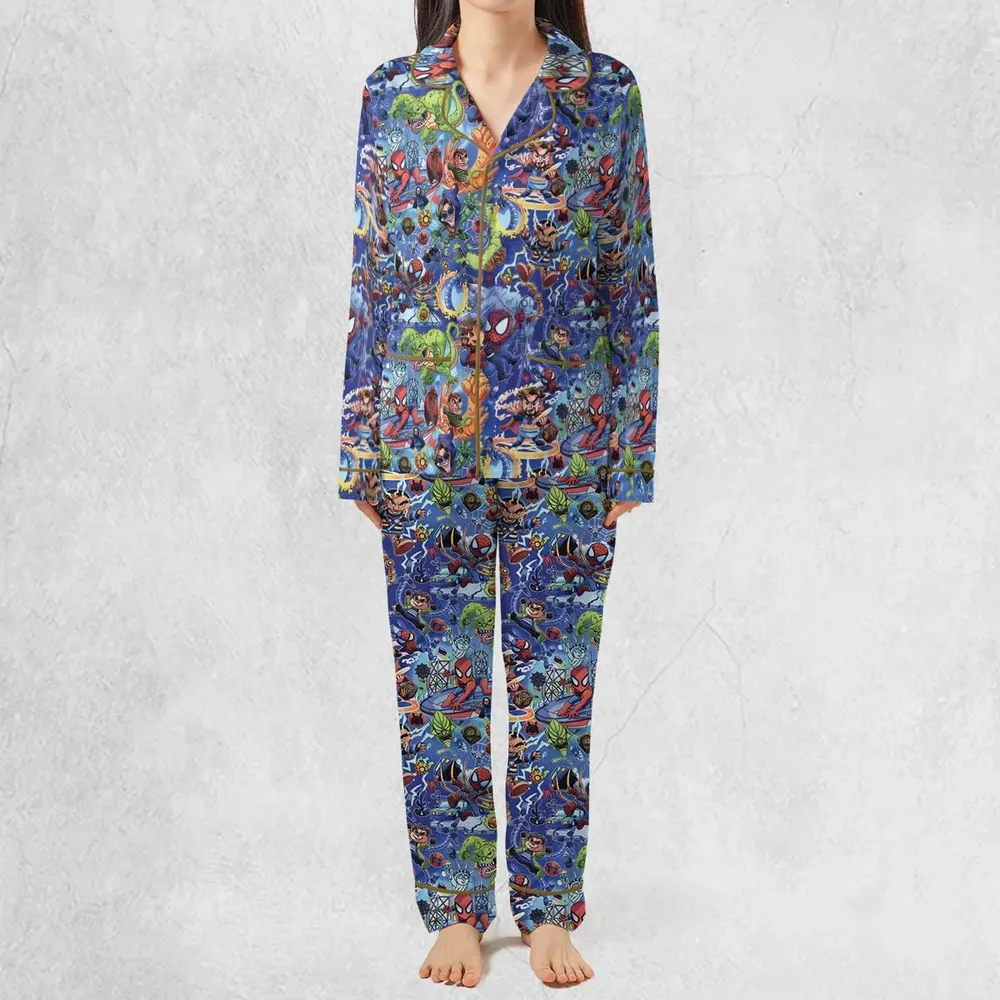 Web Slinger Spider Man Pajamas Set - 3
