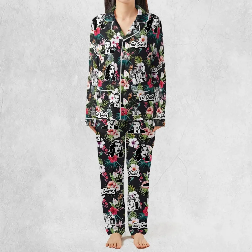 Schitts Creek Tropical Pajamas Set - 3