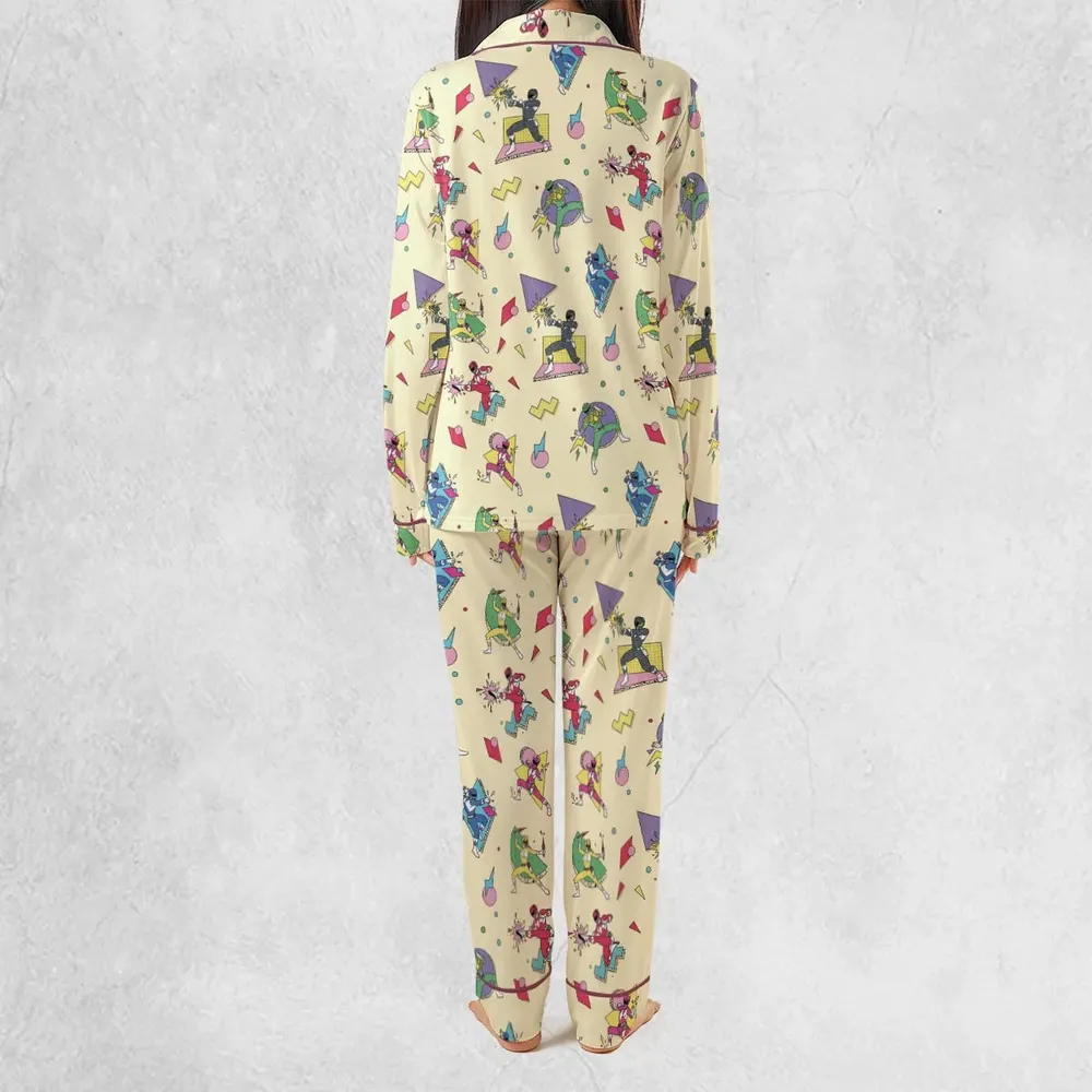 Morphin Team Power Rangers Pajamas Set - 4