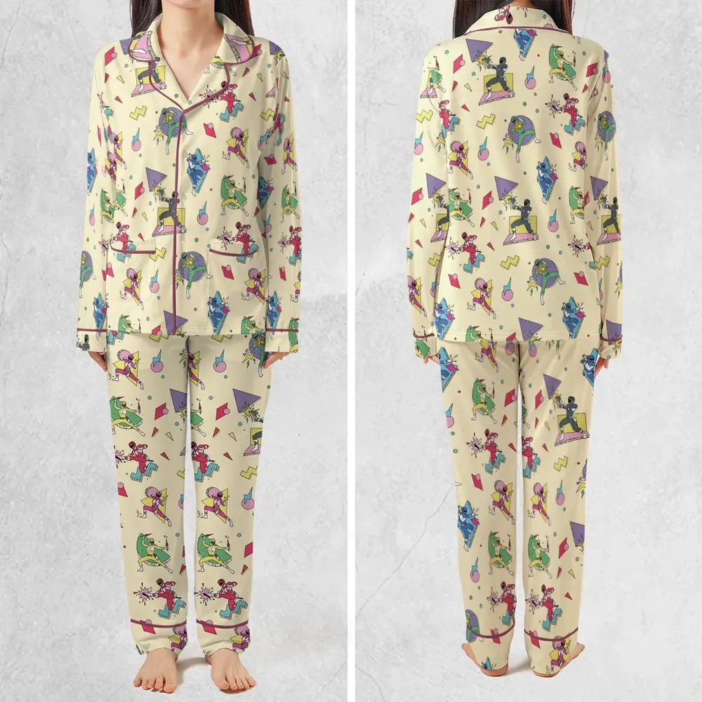 Morphin Team Power Rangers Pajamas Set - 2