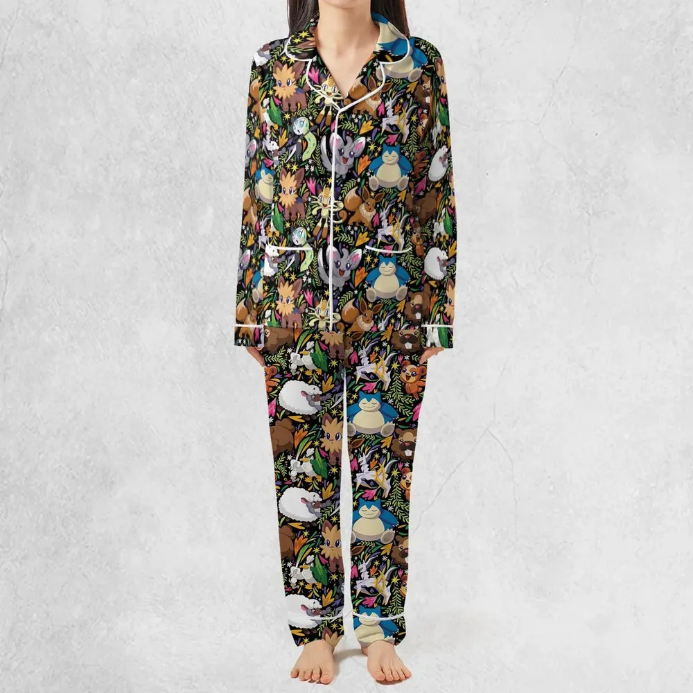 Exotic Tropical Pokemon Pajamas Set - 3