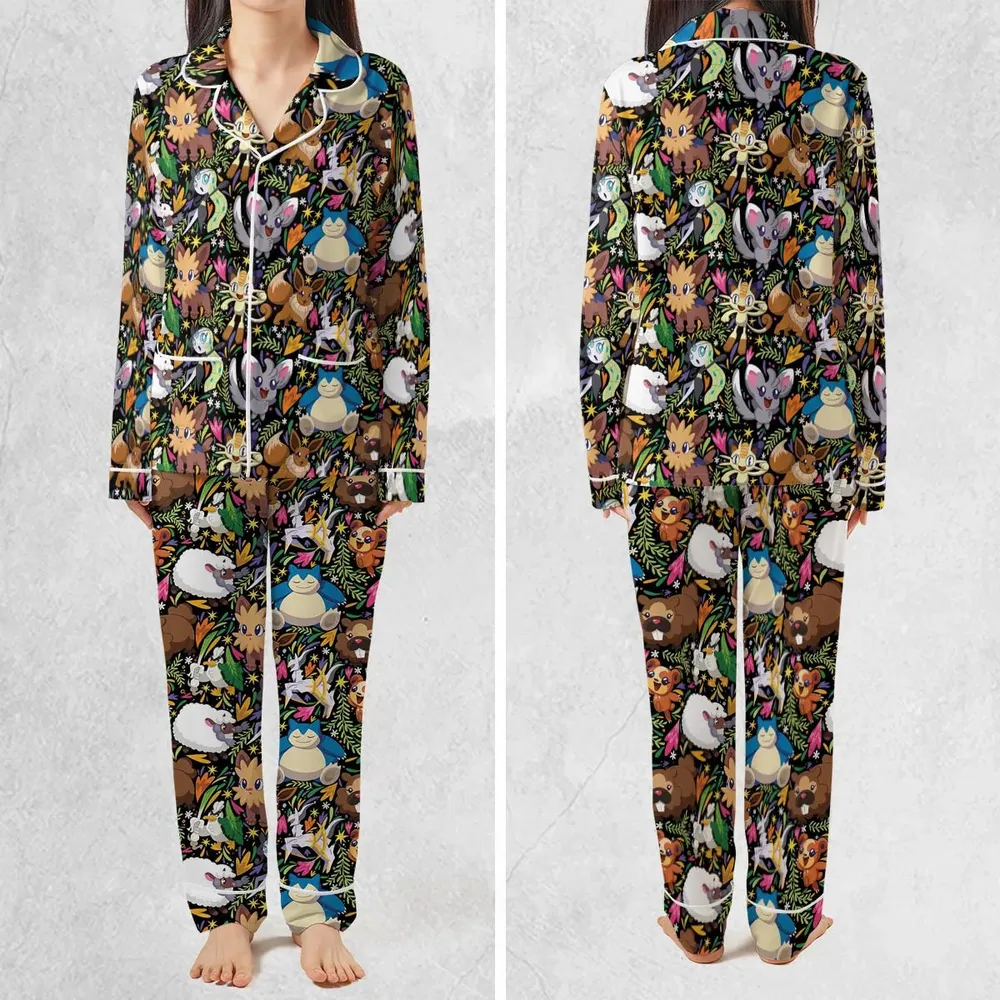 Exotic Tropical Pokemon Pajamas Set - 2