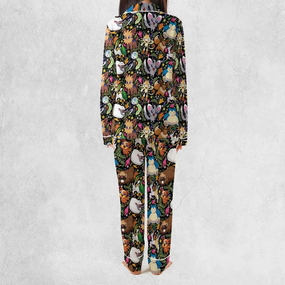 Exotic Tropical Pokemon Pajamas Set - 4