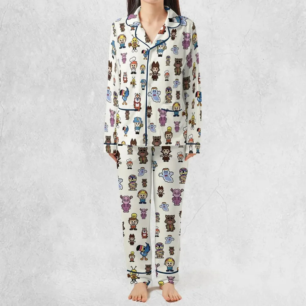 Breakfast Club Cereal Mascot Pajamas Set - 3