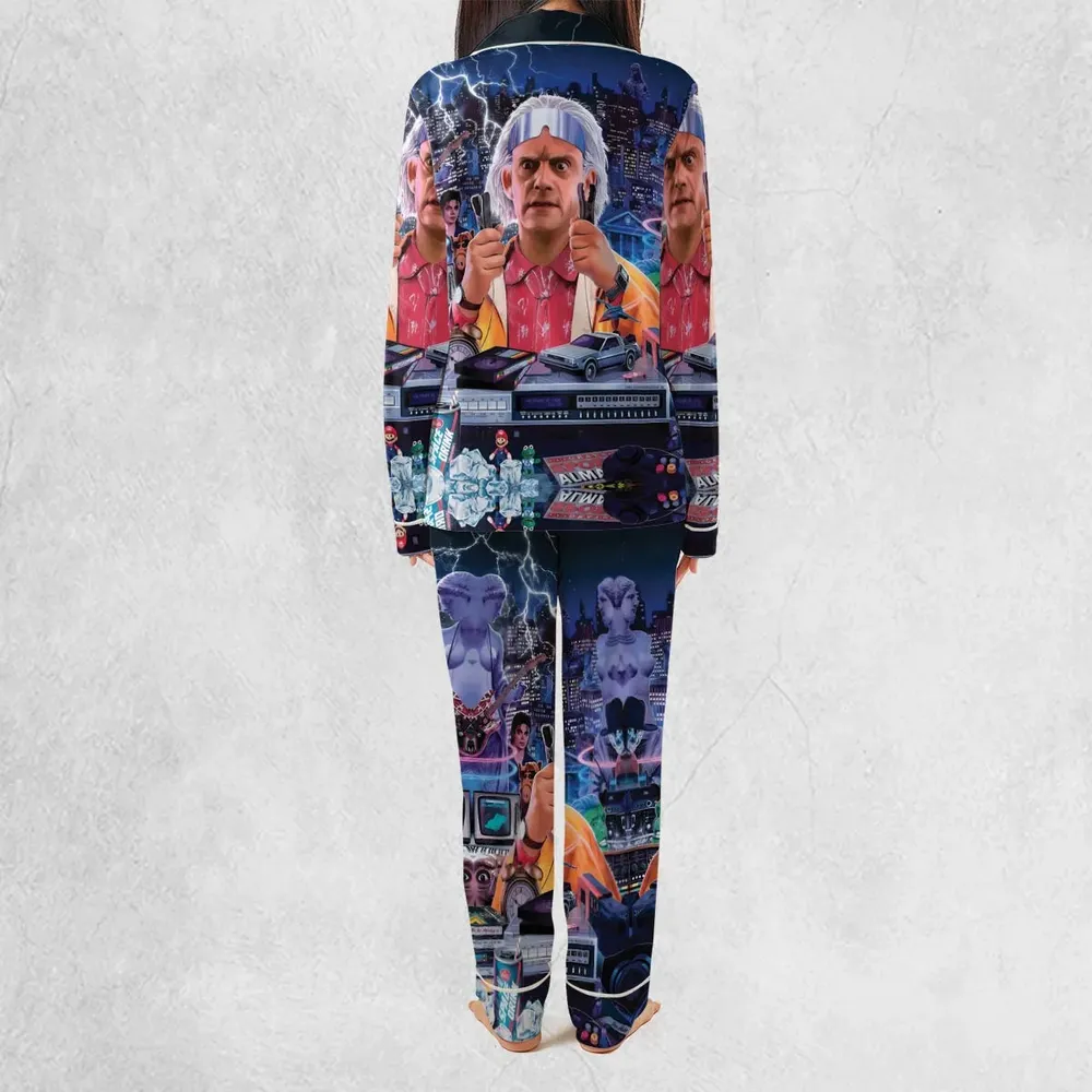 Great Scott! Back To The Future Pajamas Set - 4