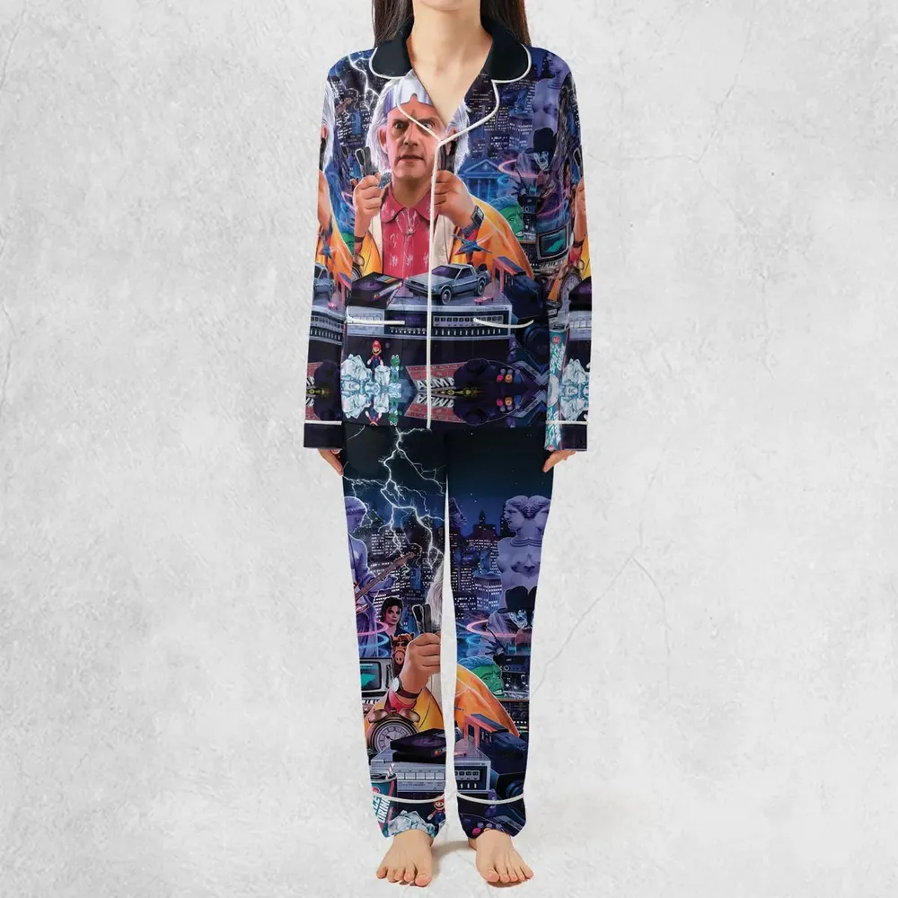 Great Scott! Back To The Future Pajamas Set - 3