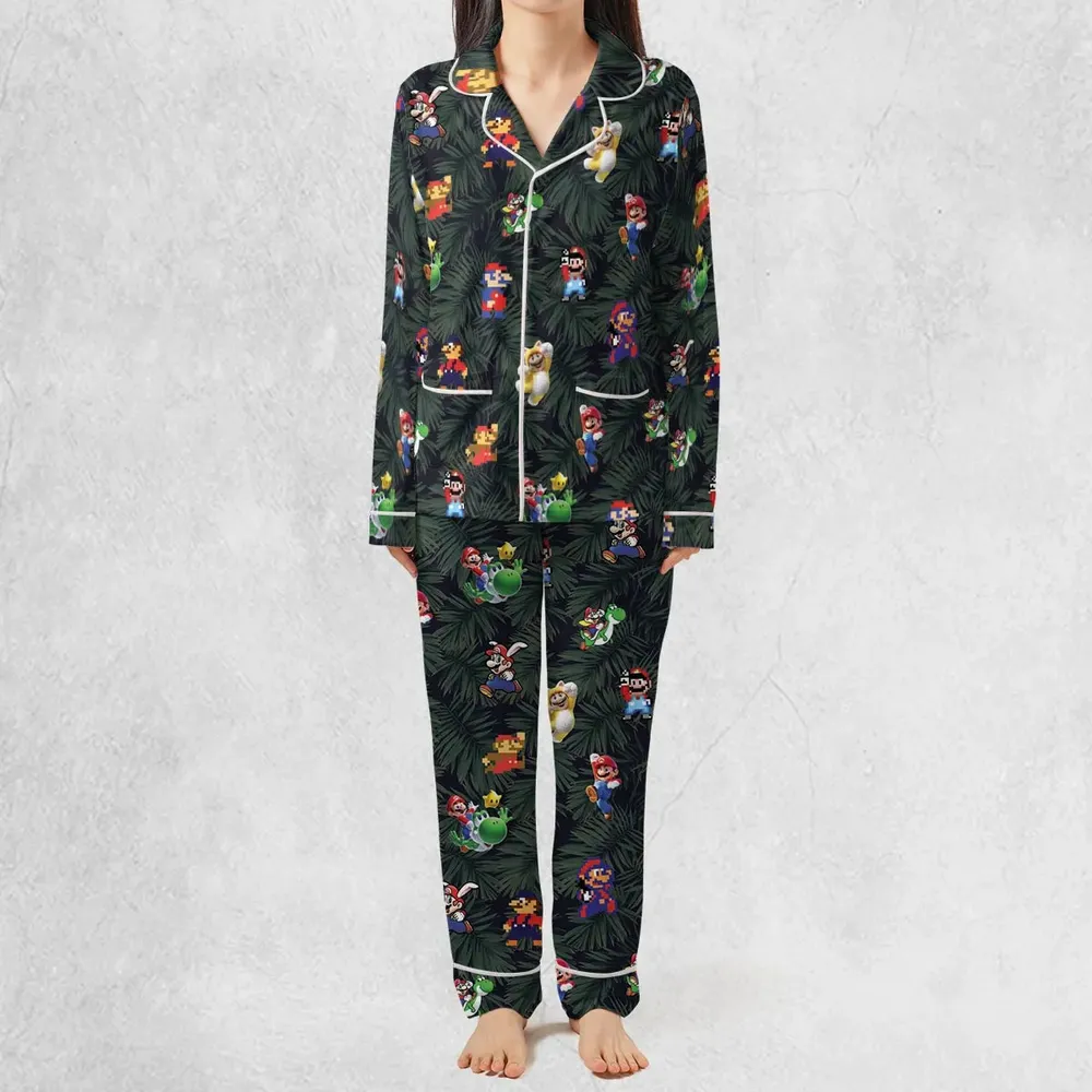 Tropical Mario Super Mario Pajamas Set - 3
