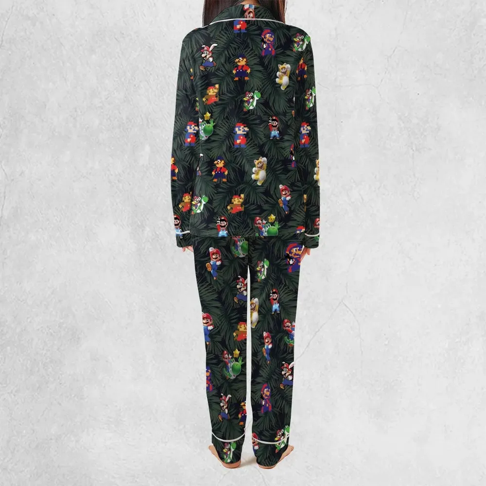 Tropical Mario Super Mario Pajamas Set - 4