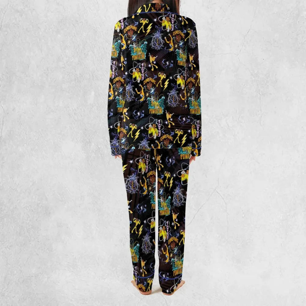 Powerline Concert A Goofy Movie Pajamas Set - 4