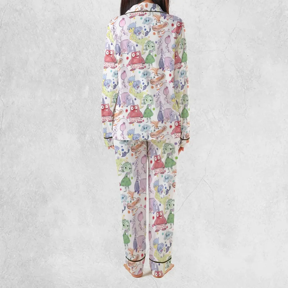 Mood Swing Style Inside Out Pajamas Set - 4